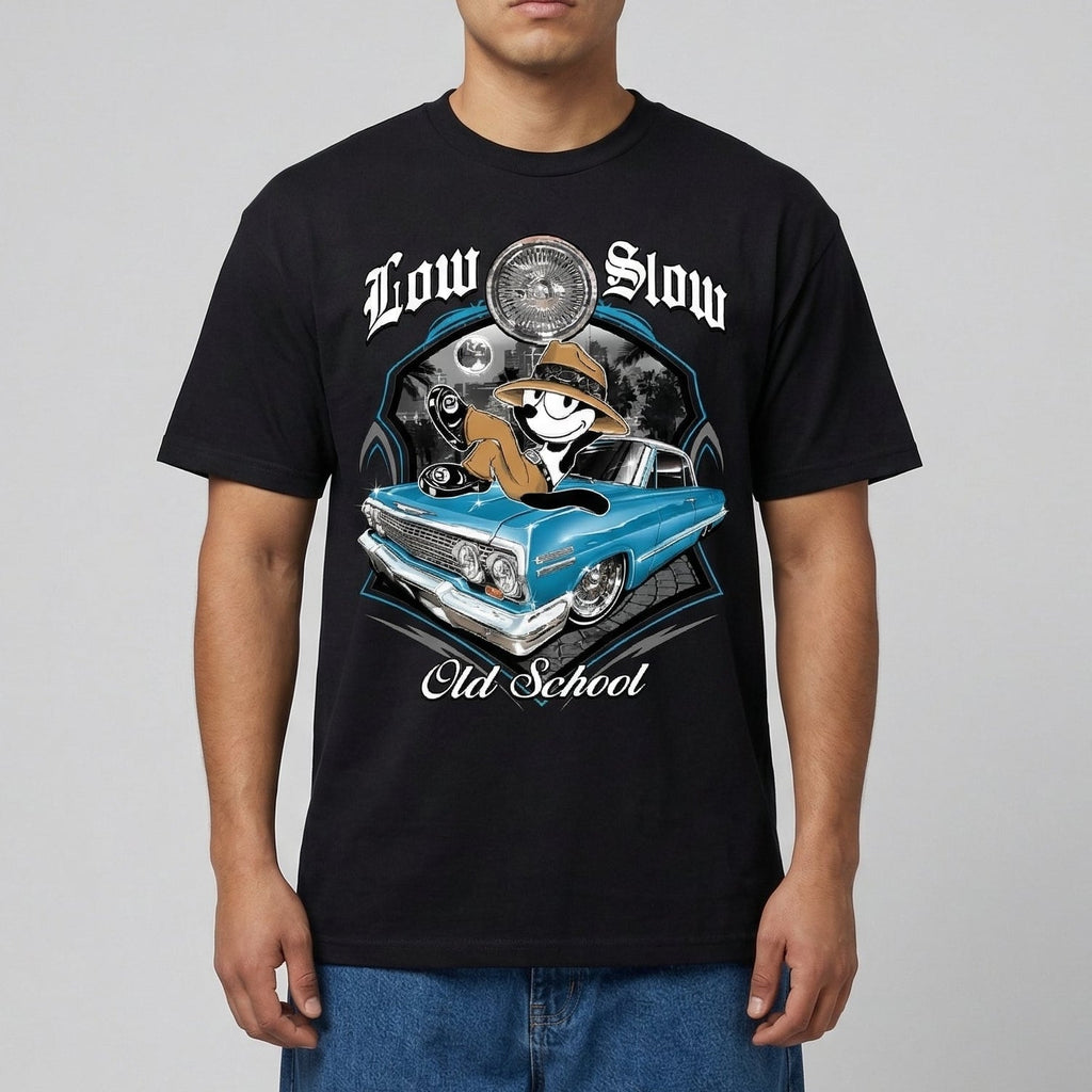 TFashion Graphic Tee - Low & Slow Old School